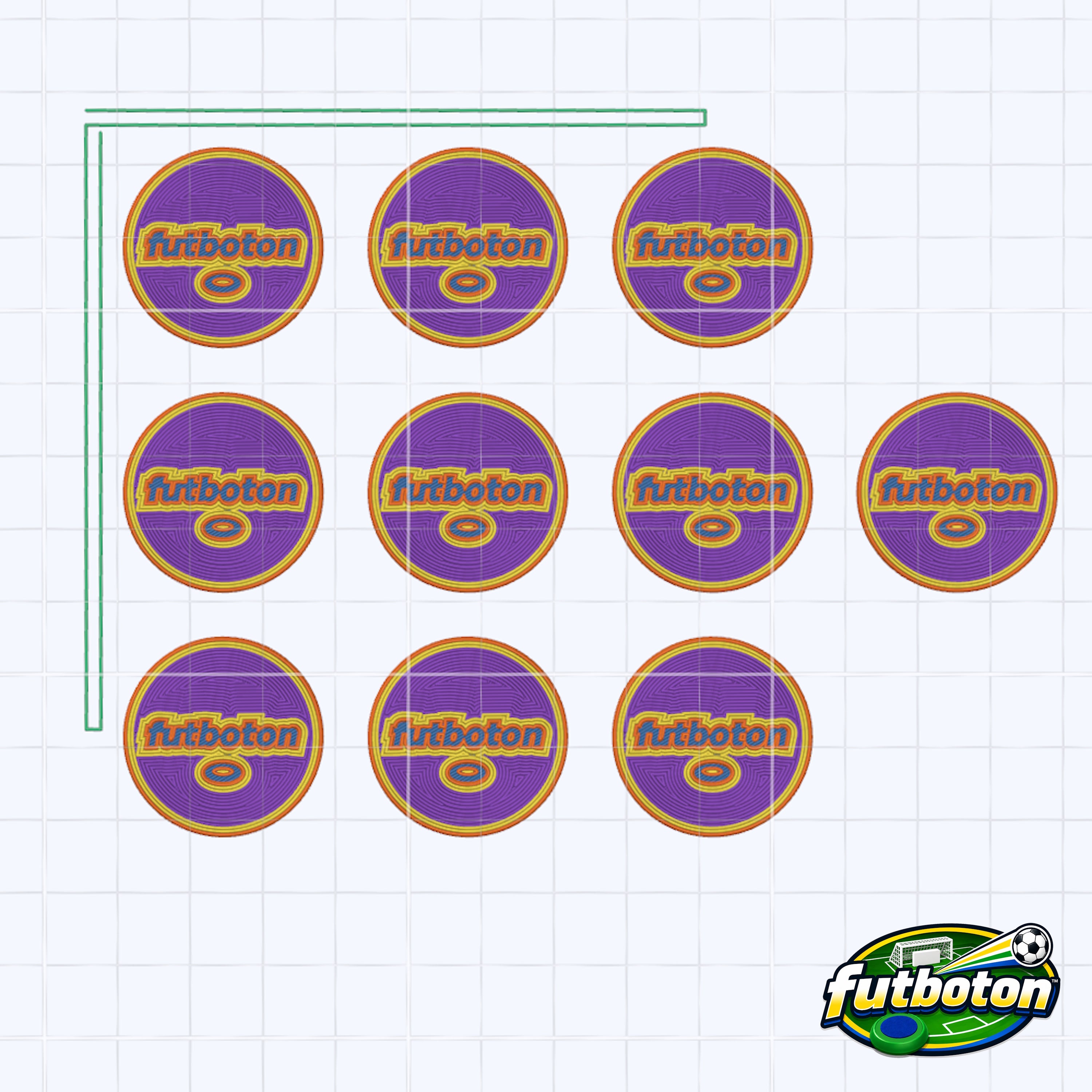 Futboton™ Player Caps – Digital Download