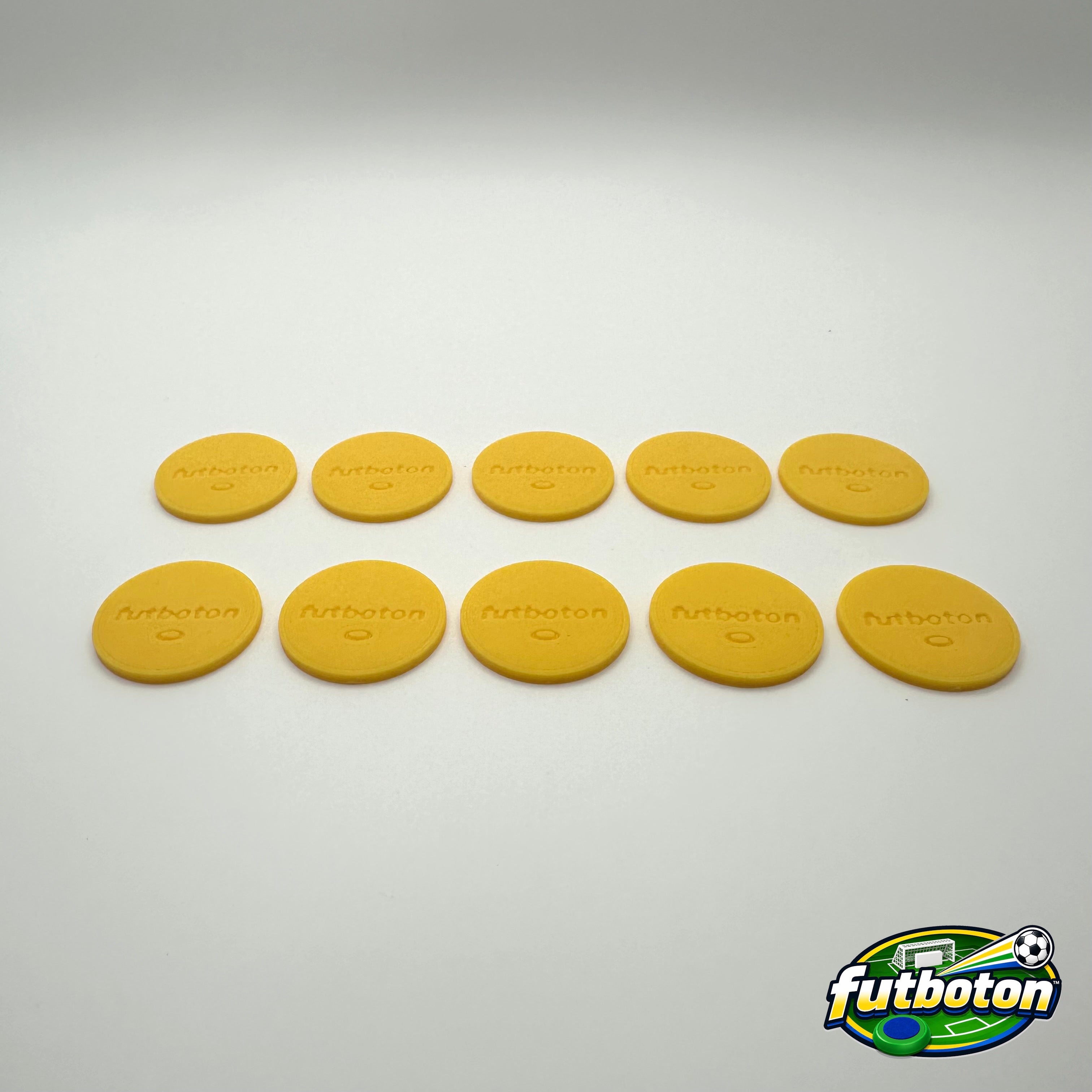 Futboton™ Player Caps – 3D Printed (Pack of 10)