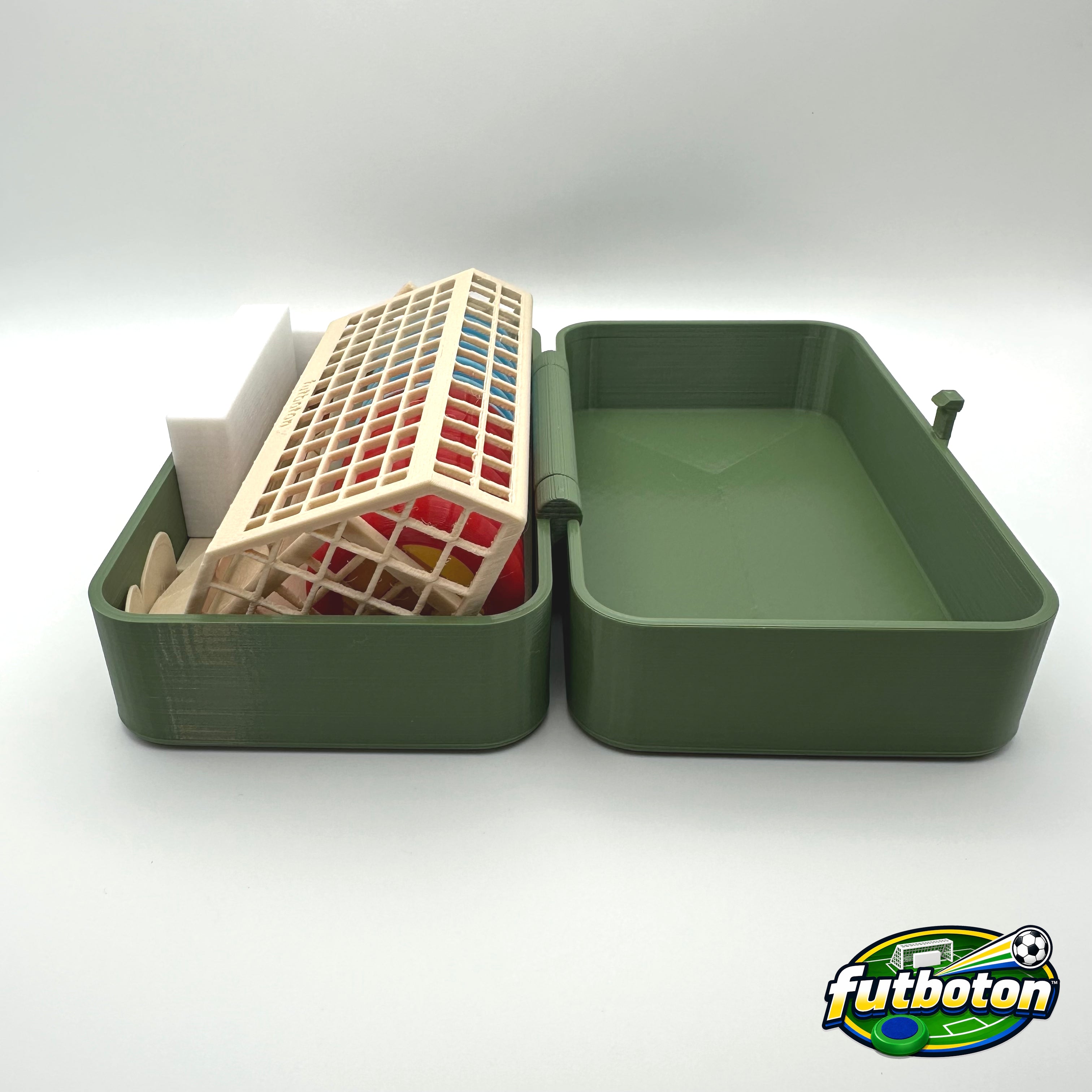 Futboton™ Complete Pro Match Set with Case – 3D Printed Tabletop Football Game