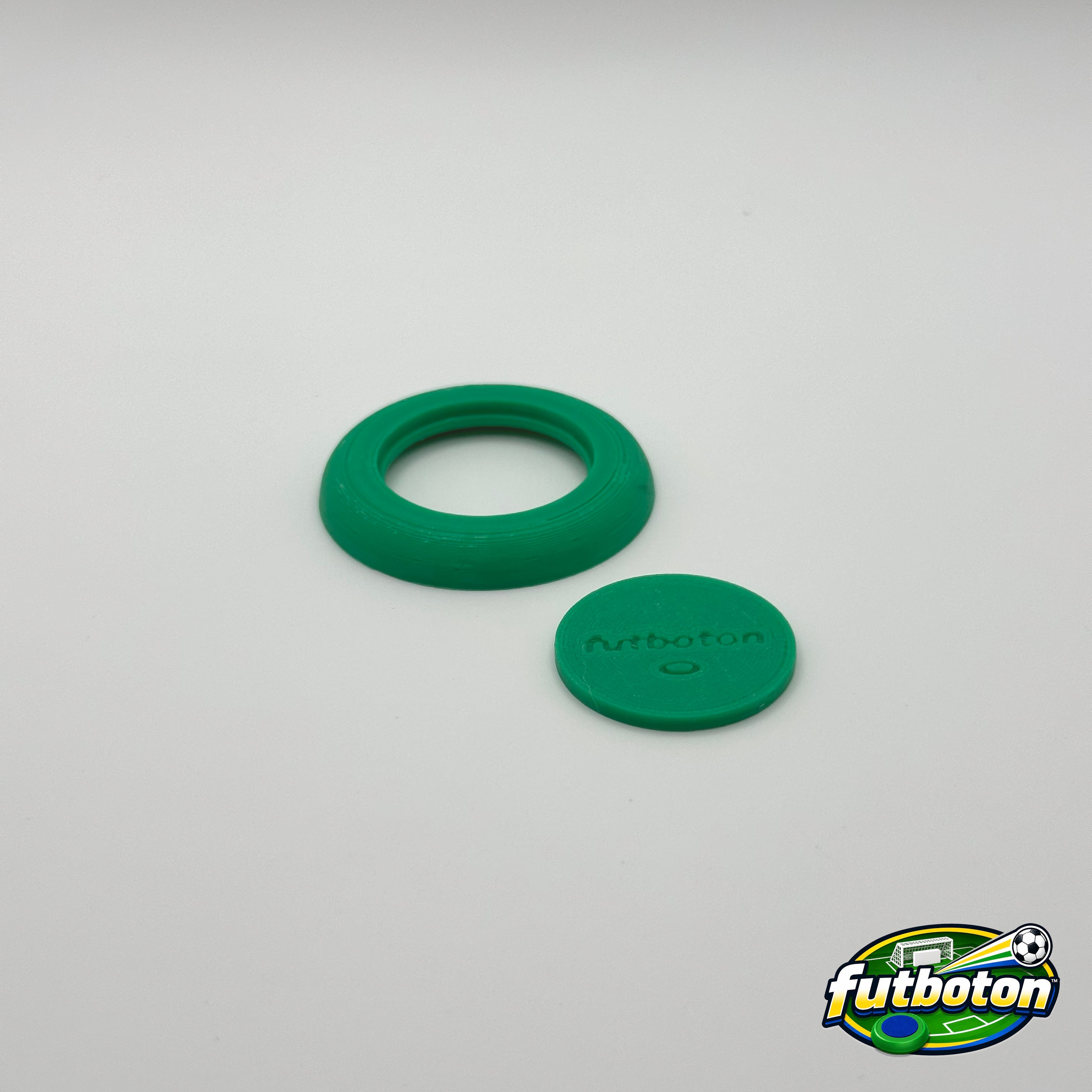 Futboton™ Player Buttons and Caps – 3D Printed (Pack of 10)