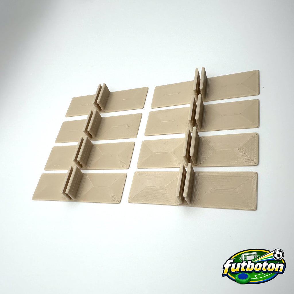 Boardclips™ – 3D Printed (Pack of 8) | For Futboton™