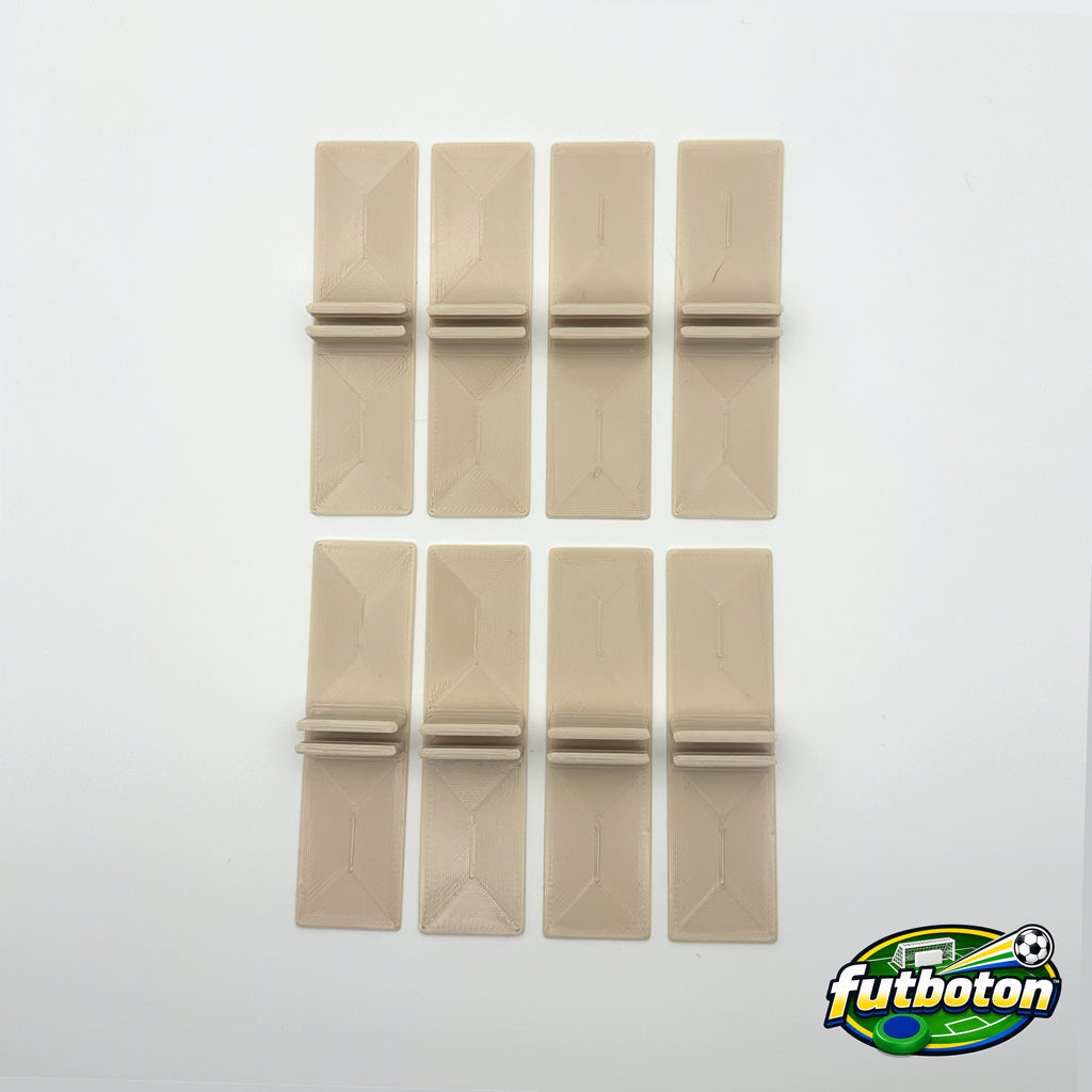 Boardclips™ – 3D Printed (Pack of 8) | For Futboton™