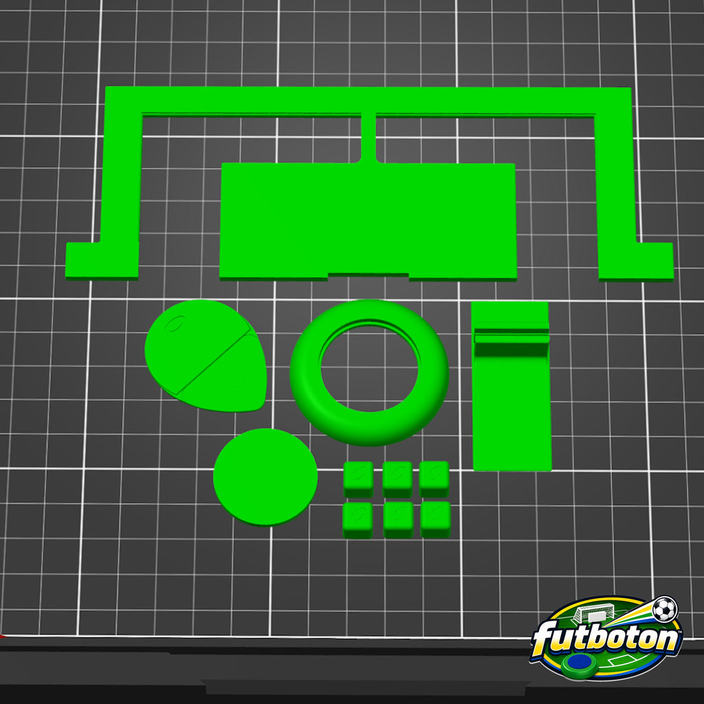 Futboton™ FREE Intro Desktop Set — Free 3D Print Files