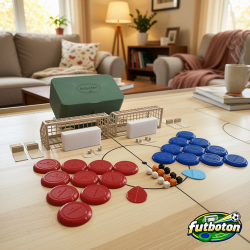 Futboton™ Complete Pro Match Set with Case – 3D Printed Tabletop Football Game